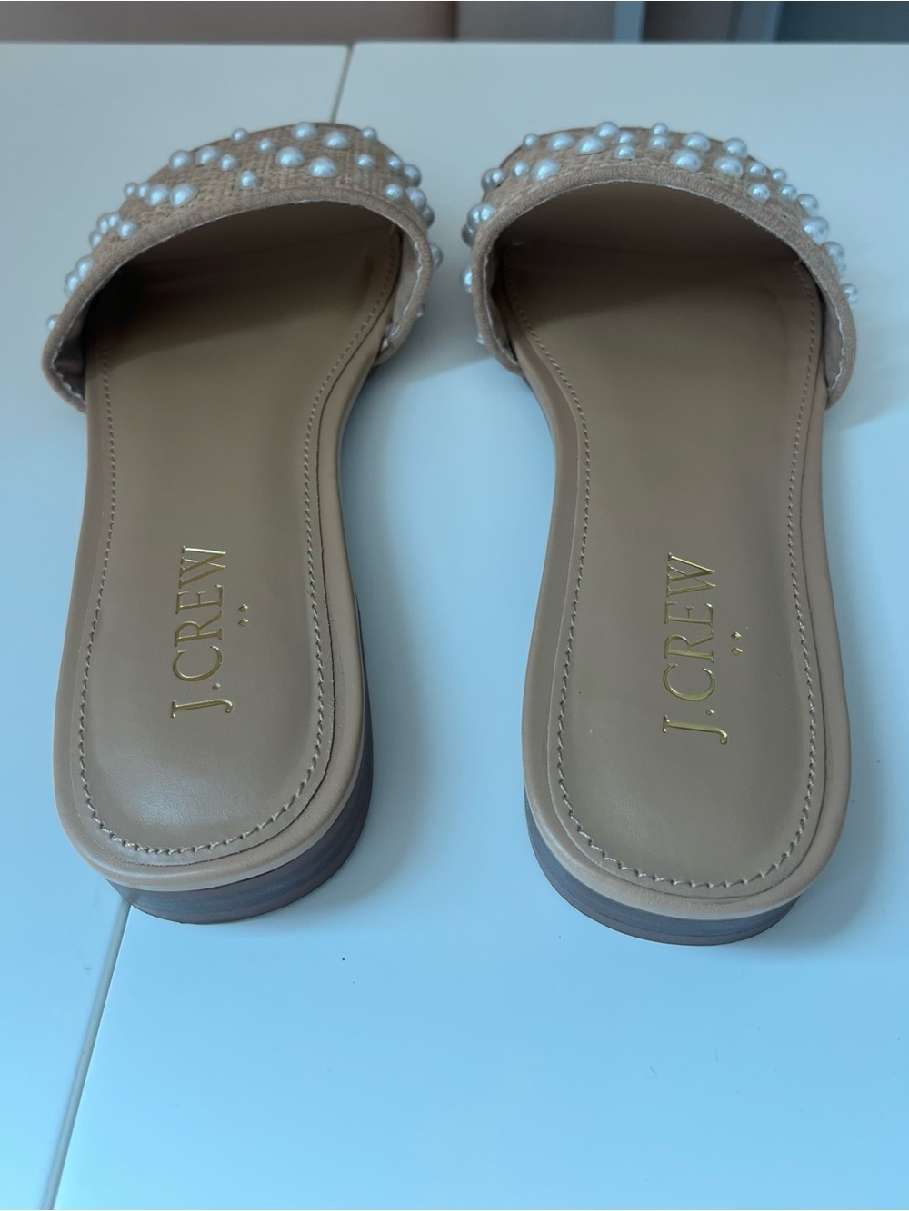 J. Crew Factory Pearl Slides - Picture 6 of 7